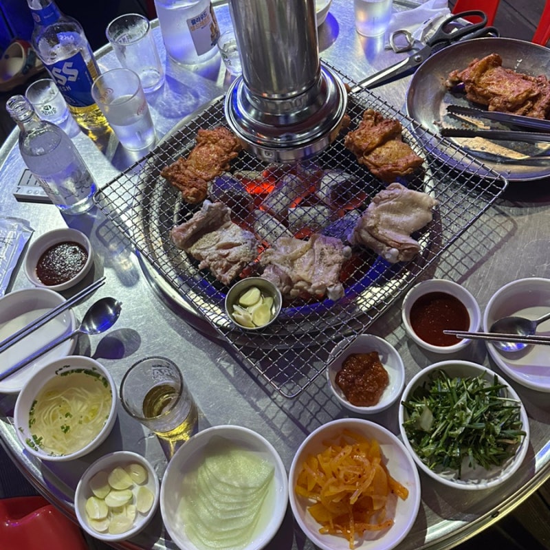 [상봉] 강촌 숯불 닭갈비 :: 중랑구 야장 식당/인피니트 남우현 부모님이 하시는 닭갈비 맛집