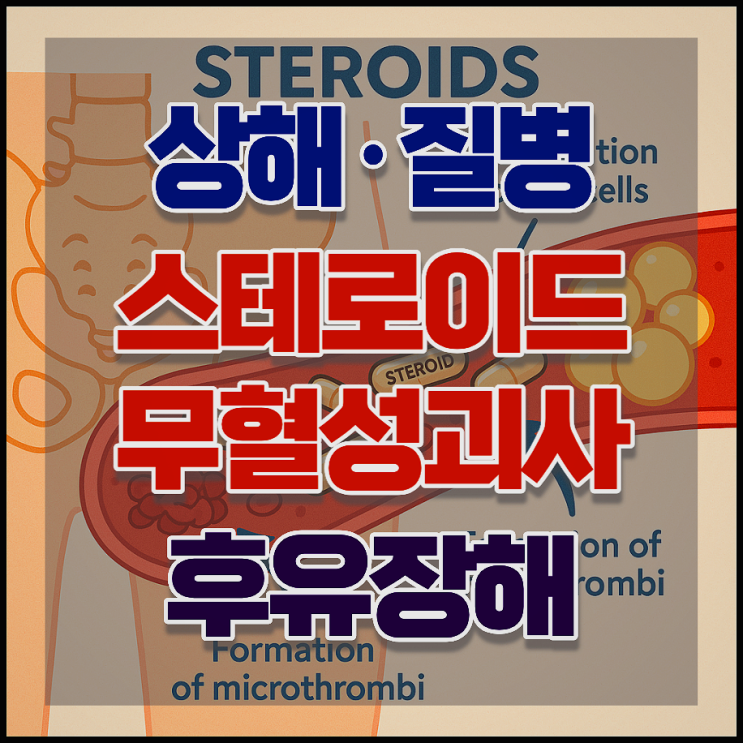  대퇴골두 무혈성괴사 스테로이드 치료 후 인공관절치환술 보상기준