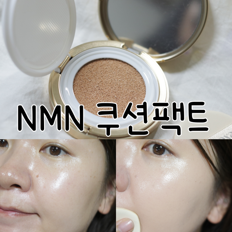 NMN으로 빛나는 피부, 엑소메라 뷰티 글로우 포어 커버 쿠션