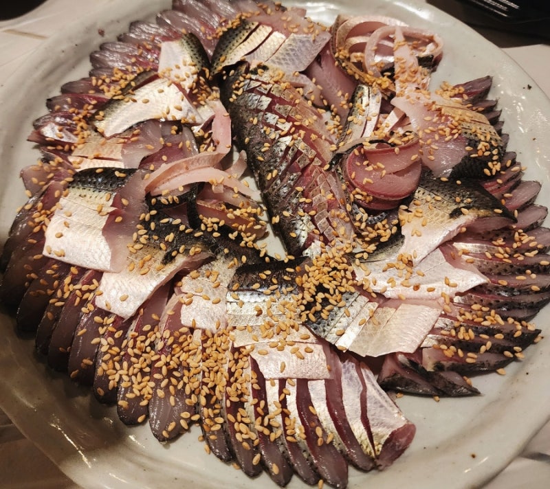 [울산남구 달동] 남구청 근처 전어회 해물조개찜맛집 "한잔포차"