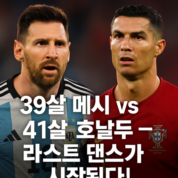  ‘39살 메시, 사상 첫 월드컵 6회 출전 예고!’ — 41살 호날두와 라스트 댄스 성사될까
