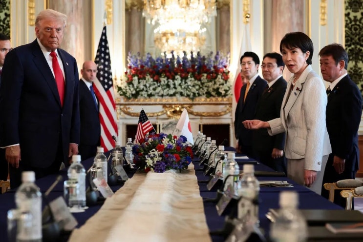 <b>트럼프</b>와 <b>다카이치</b>를 향한 "이재명의 돌팔매"