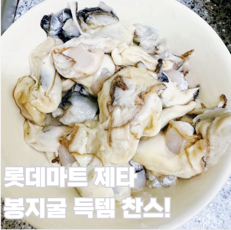 3번 세척한 봉지굴이라 안심! 제철 수산물 롯데마트 제타 봉지굴로 굴미역국 끓이기 (초간단 ....