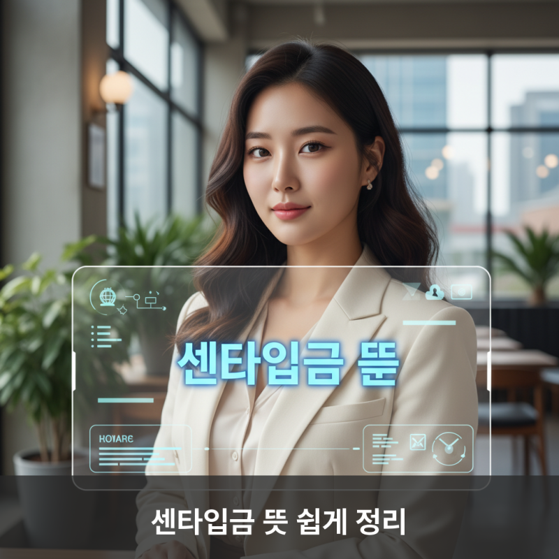 센타입금 뜻과 활용 방법 완벽 정리