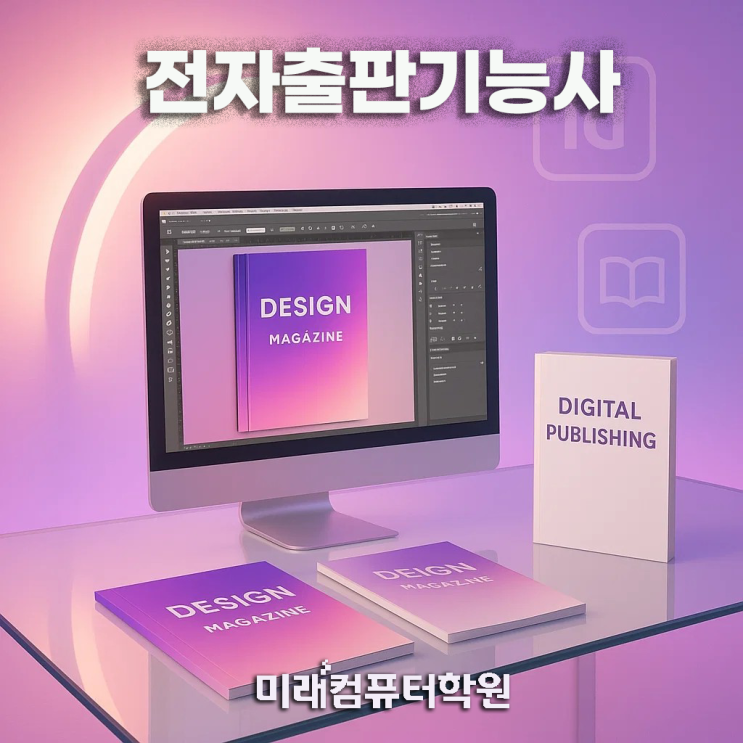   나만의 출판물, 직접 만드는 시대! 전자출판기능사 완전정복-부산편집디자인학원