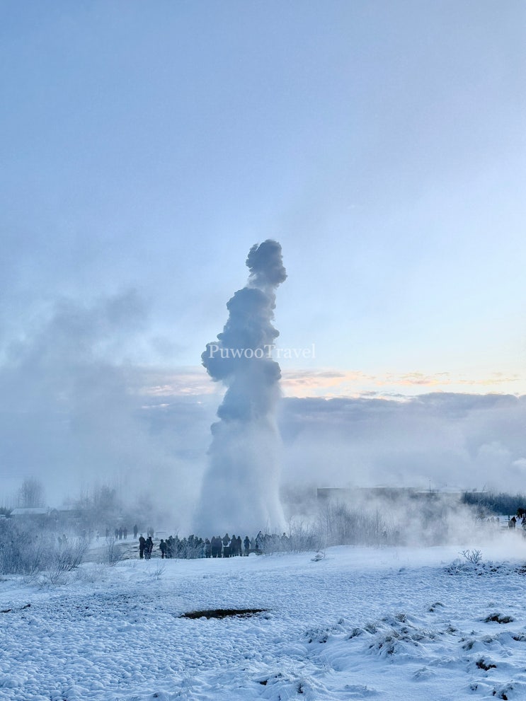  아이슬란드 자유여행 골든서클 Geysir 게이시르 간헐천 주차, 방문 후기