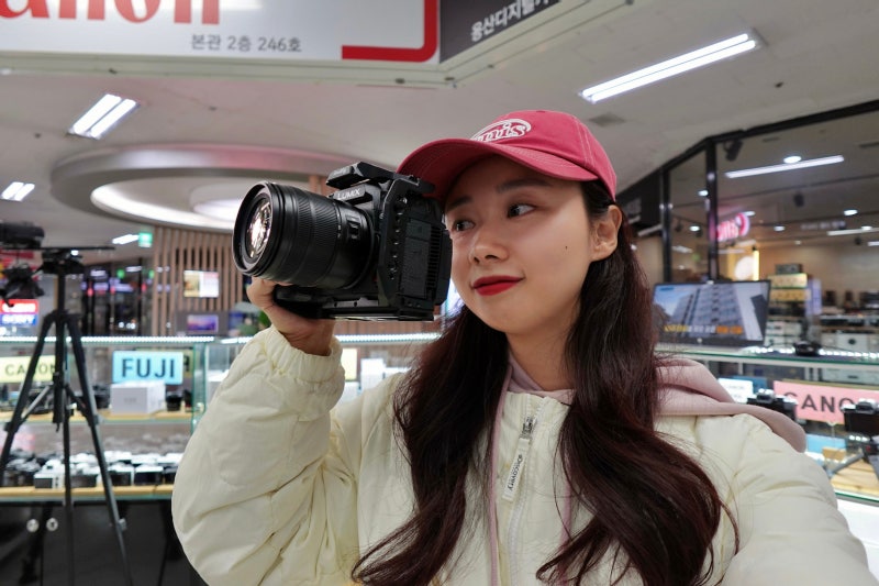 공연용 캠코더 비교 파나소닉 GH7 캐논 HF G70 용산역 전자랜드