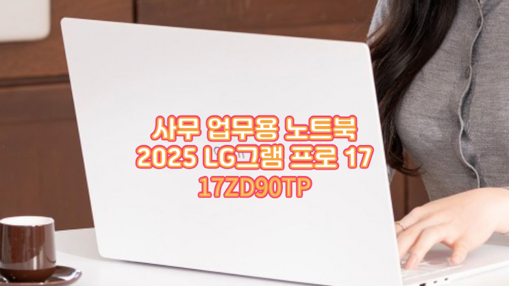  2025 LG그램 17ZD90TP 프로 17 실사용 후기: 1.37kg 초경량에 담긴 압도적 성능과 하루 종일 배터리!