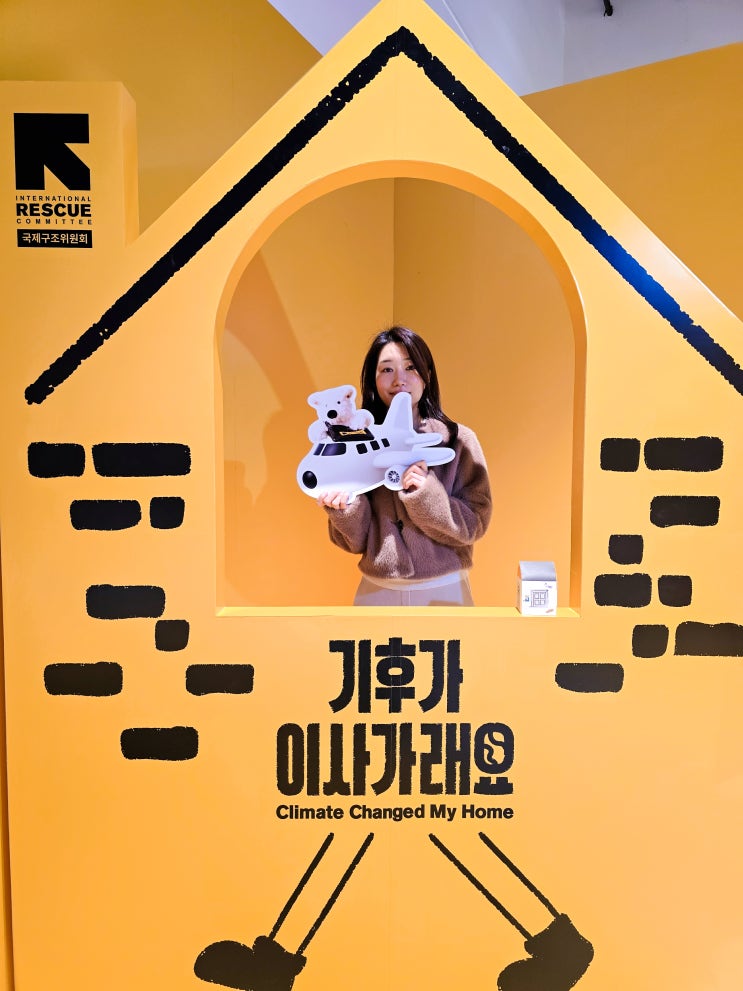  서울전시회 추천 국제구조위원회 기후가 이사가래요 성수 팝업 무료 전시 후기