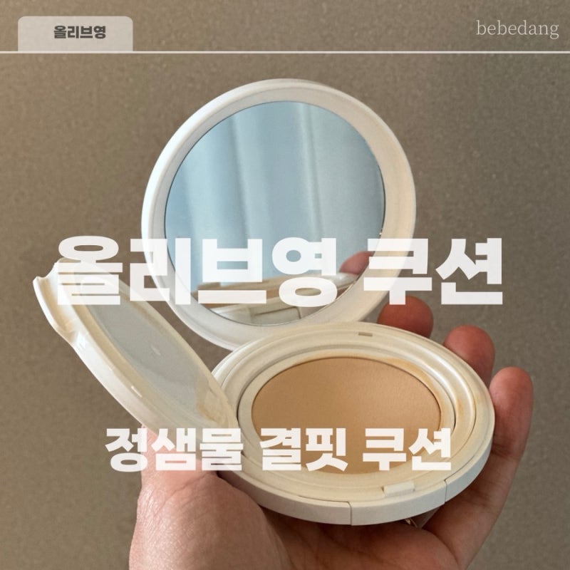 [올리브영 쿠션] 정샘물 프로래스팅 결핏 메쉬 쿠션 21엔라이트 속건조, 복합지성 얇은 피부 ....