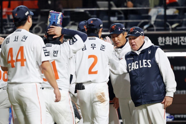  한국시리즈 3차전 한화 8회말 대역전극 LG에 7대3 역전승
