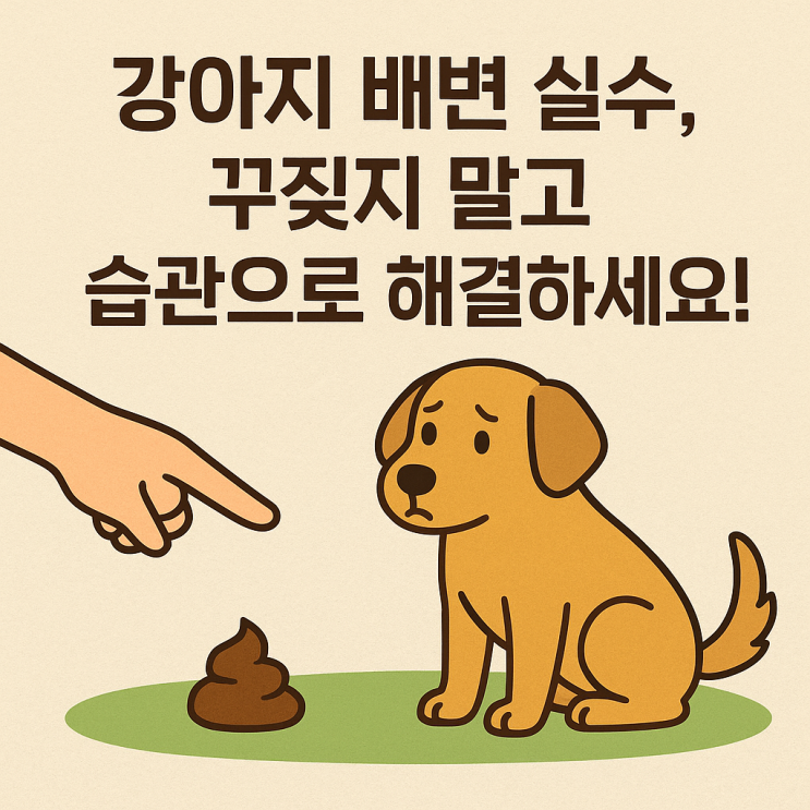  강아지 대소변 실수 줄이는 방법: 깨끗하고 스트레스 없는 배변 훈련 노하우
