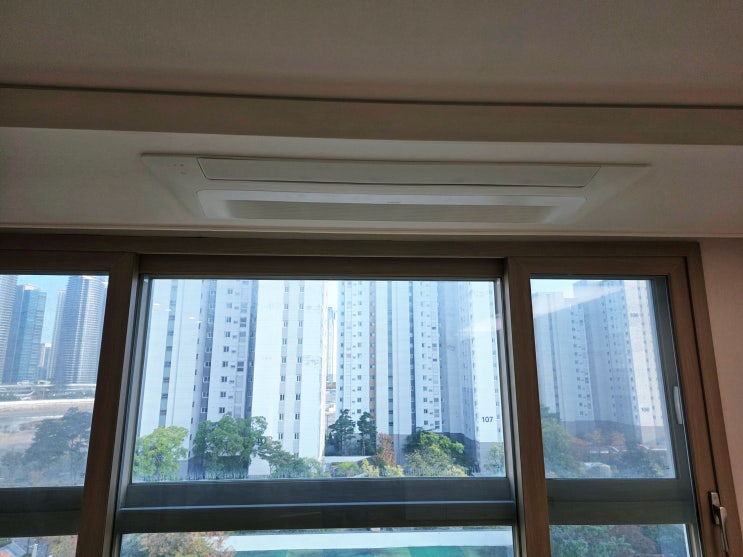  인천아파트시스템에어컨4대설치비용 힐스테이트레이크송도