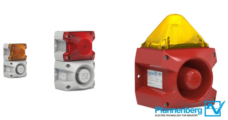  유럽과 미국의 배터리 에너지 저장 장치(ESS)에 의무적으로 설치해야 하는  EN54-23 형식을 만족하는 판넨베그 시각/청각(점멸등 + 사운더) 복합 화재경보장치를 소개합니다.