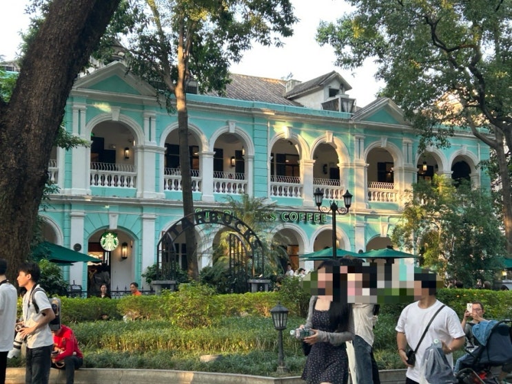  광저우 가볼만한곳 관광지 沙面岛 샤미엔다오 젤라또, 기념품샵