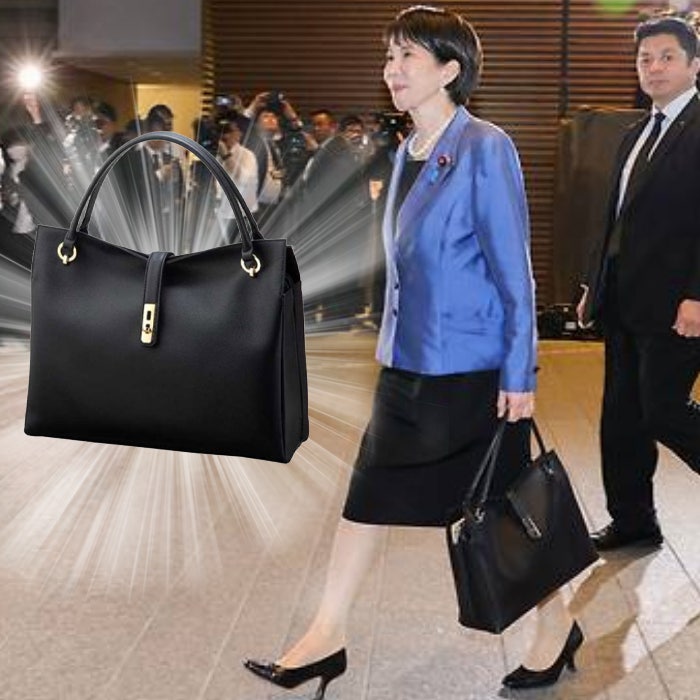 <b>일본</b> 첫 여성 <b>총리</b> <b>다카이치</b> 사나에 애착 가방 ‘완판’
