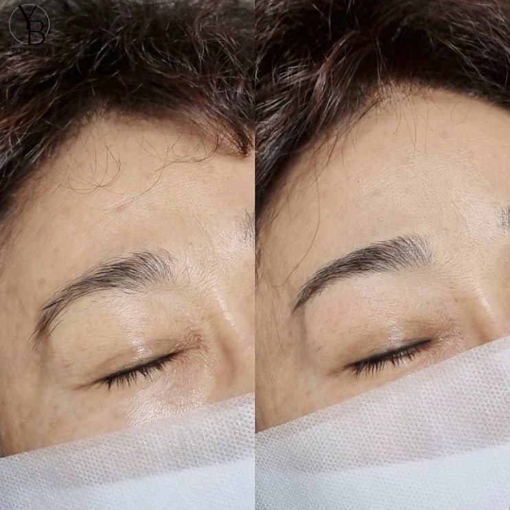  상무지구눈썹문신 정리가 힘들 때도 추천해요