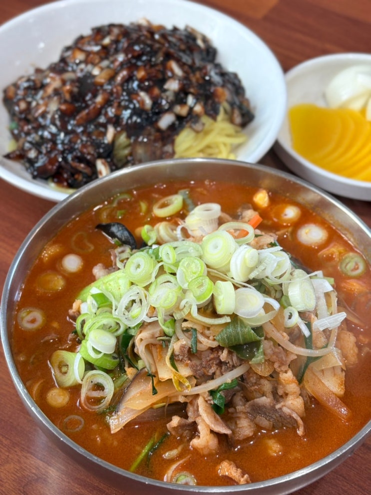  포항 호미곶맛집 간짜장 차돌짬뽕 맛있는 중화요리일출