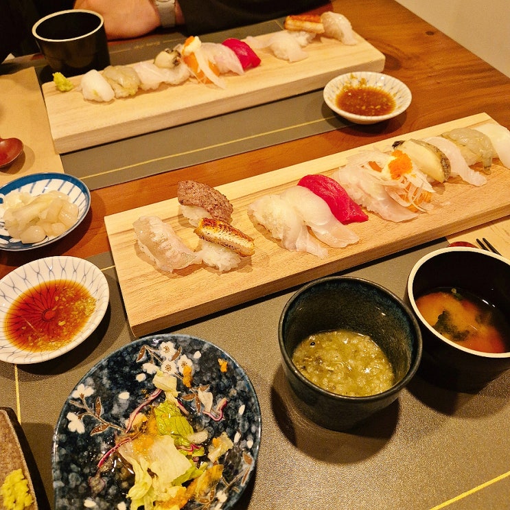  서산맛집 호수공원 초밥 박성진스시 모듬초밥C 사시미 먹고온 솔직후기