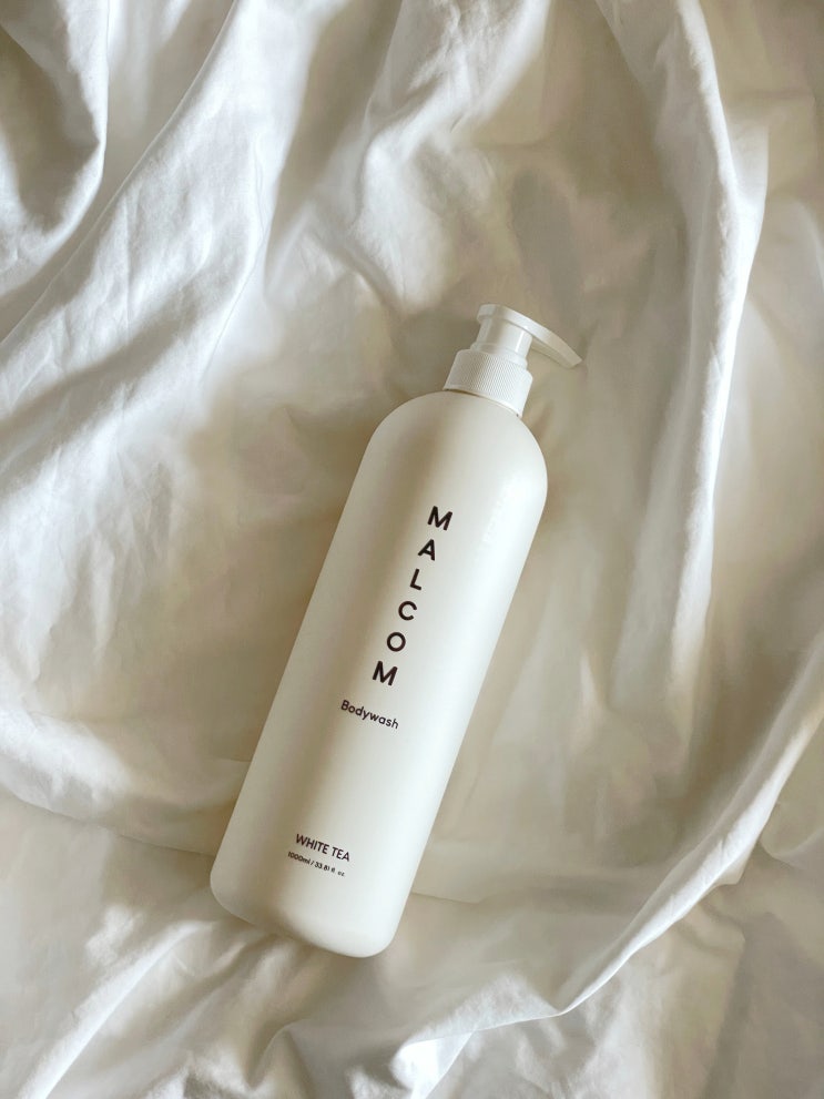  말콤 퍼퓸 모이스트필 바디워시 대용량 1000ml 화이트티 사용 후기 및 마켓컬리 뷰컬페 혜택 정보