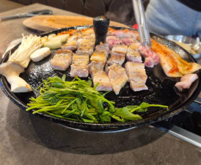 수원역 고기집 흑돼지 삼겹살 장가네솥뚜껑 수원역점