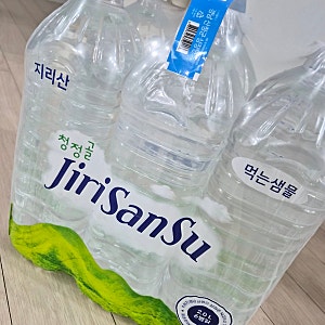 청정골 지리산수 ECO 무라벨생수 2L 추천