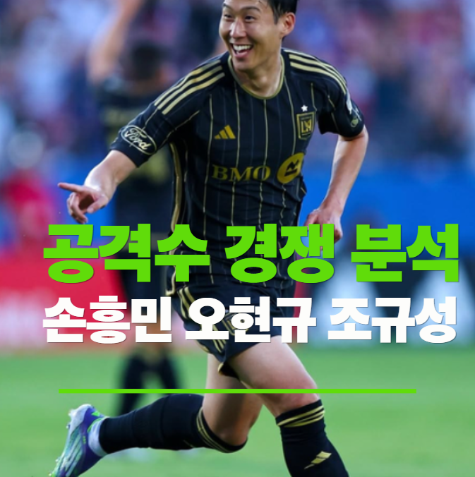 손흥민 오현규 <b>조규성</b> 공격수 <b>경쟁</b> 분석｜<b>홍명보호</b> 대표팀... 