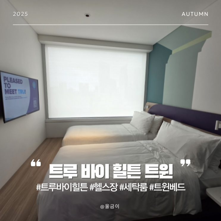 다낭 시내 근처 최고의 가성비 0.5박 숙소를 찾는다면 추천하는 트루바이 힐튼 트윈 후기