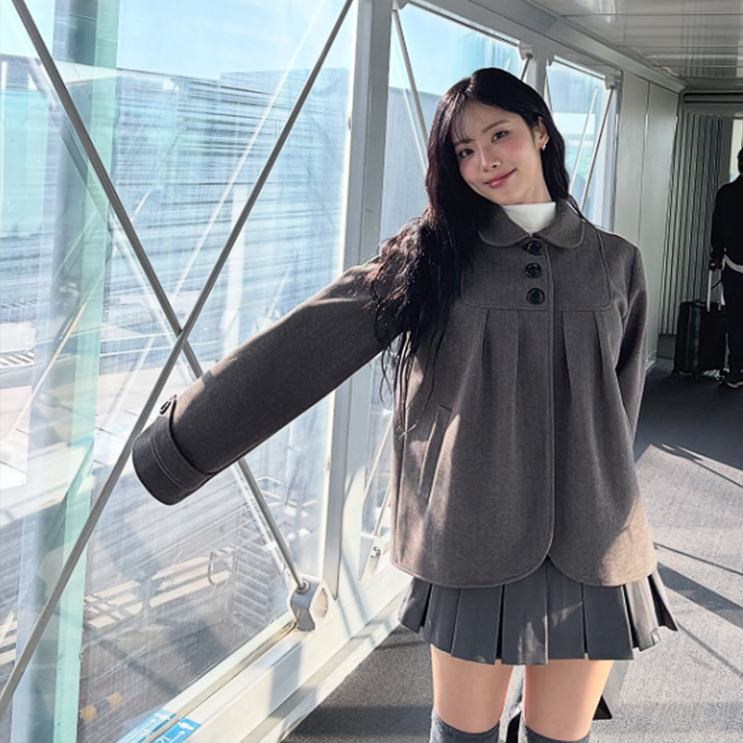  프로미스9 박지원 화제의 러블리 숏코트 어떤거?