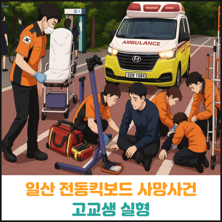  일산 전동킥보드 사망사건, 고교생 실형