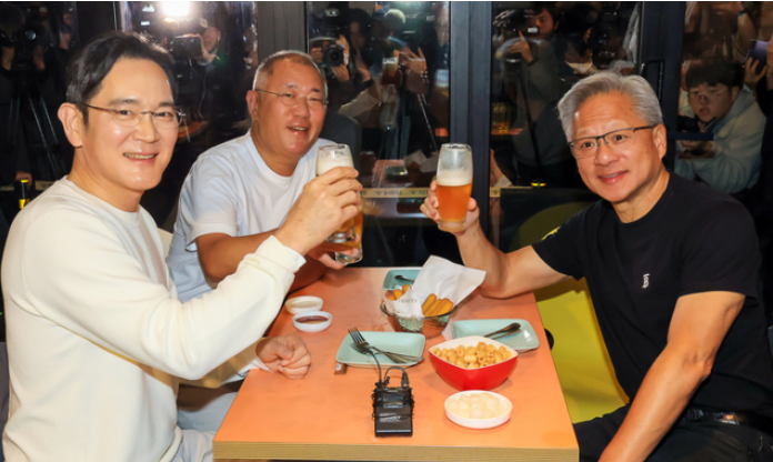 파월 금리 인하 매파 발언 / 삼성전자 실적, <b>젠슨황 치맥 회동</b>... 