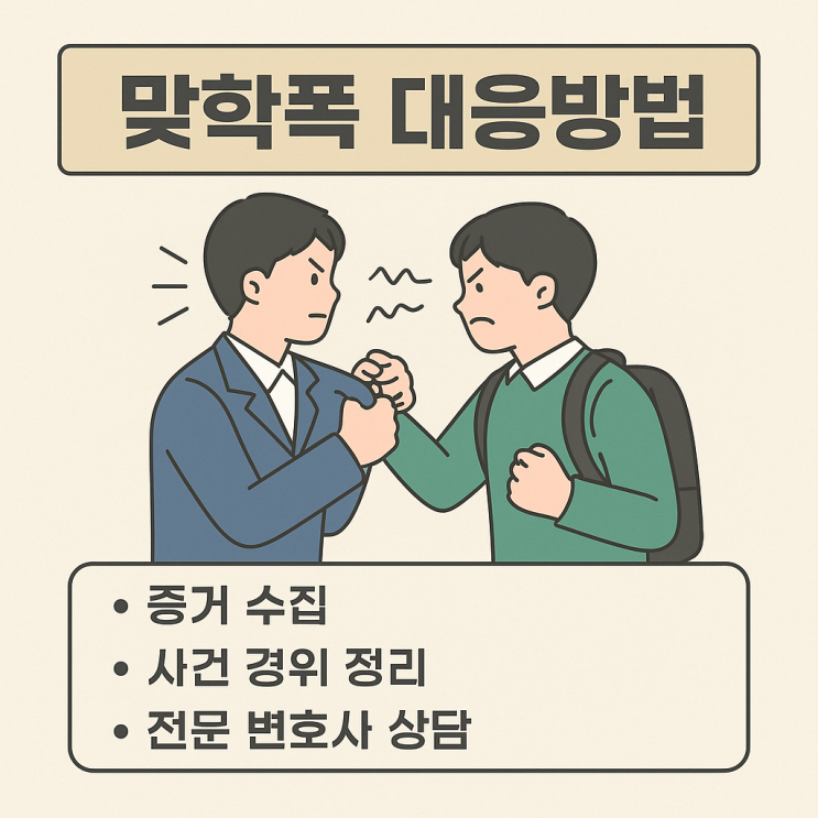  학교폭력 신고했는데 가해자도 맞학폭 신고했다면?