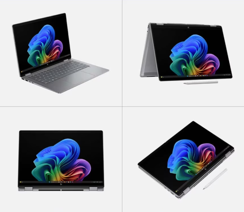 100만원대 프리미엄 AI 노트북, HP 옴니북 X 플립 14