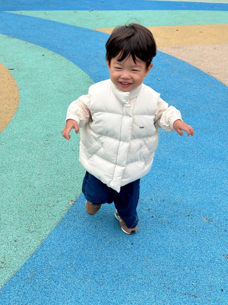 내돈내산 아워 패딩조끼 사이즈 팁 및 착용샷, 아워 사이즈표 공유