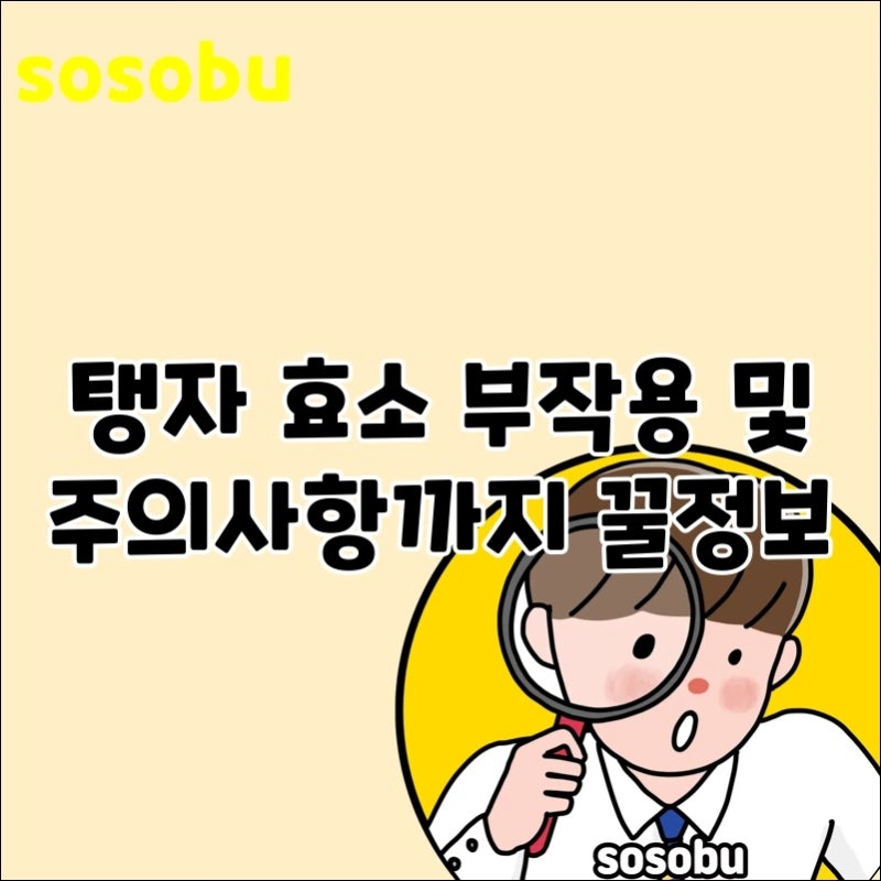 탱자 효소 부작용 및 주의사항까지 꿀정보, 탱자 효소의 모든 진실을 밝혀드립니다