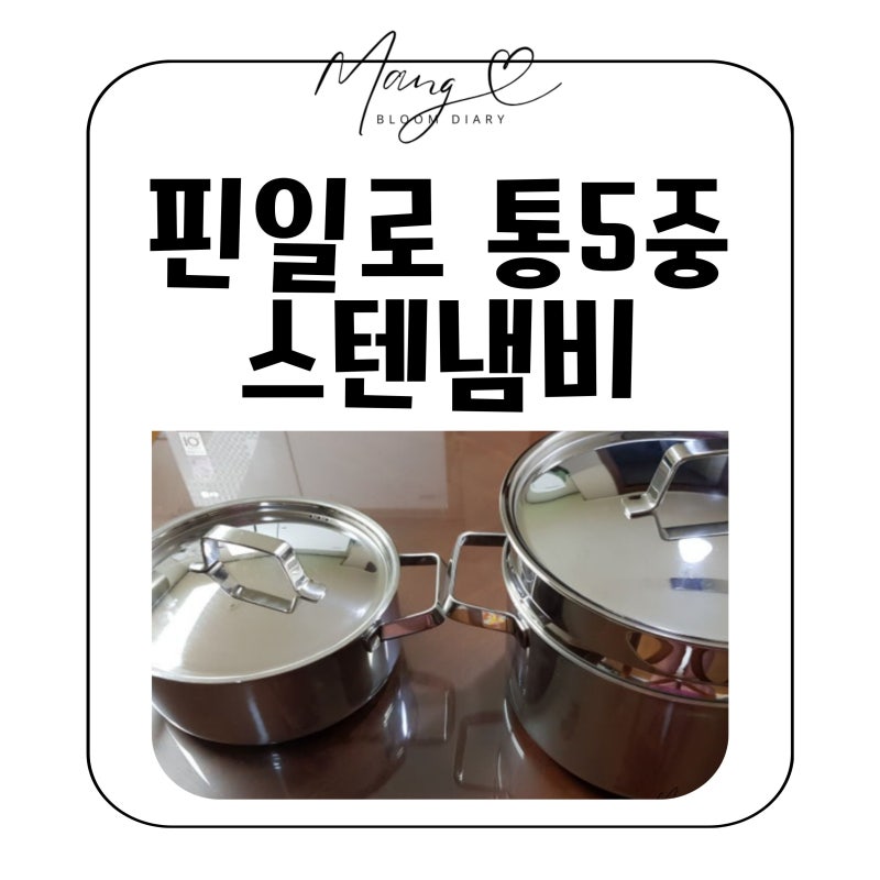 핀일로 통5중 스텐냄비 후기 | 2024 양수 멀티볼 사용 솔직 리뷰