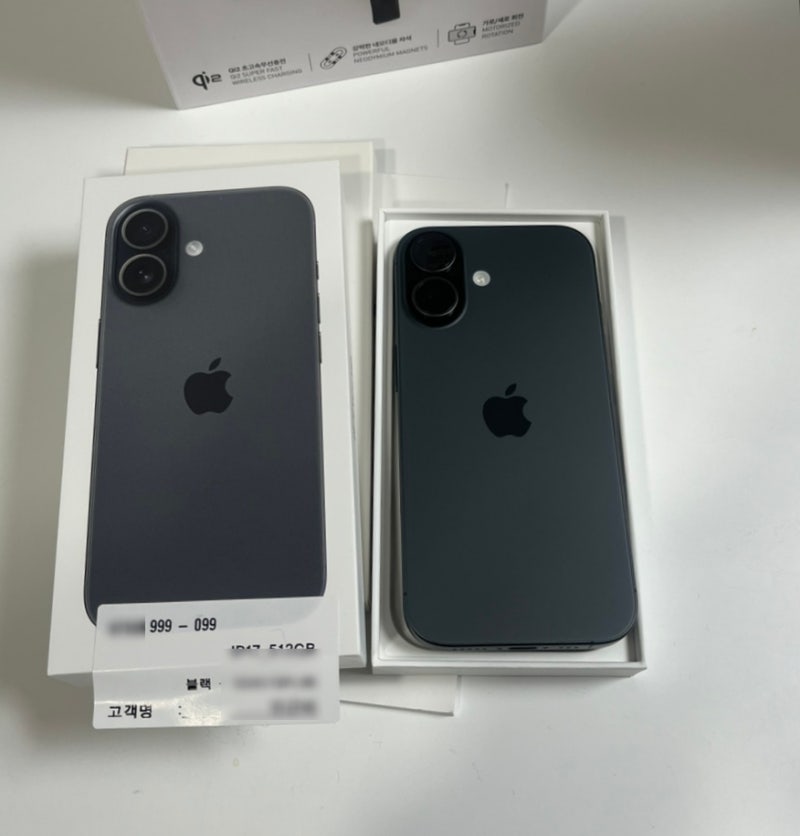 T다이렉트샵 아이폰17 블랙 512g 구매후기 (사전예약2차)