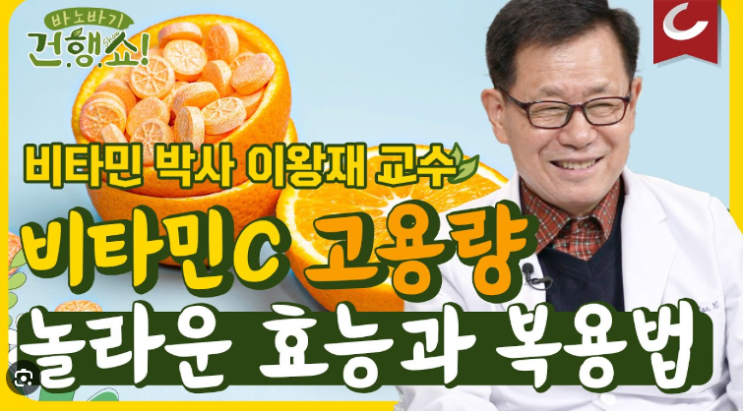  이왕재 교수 추천! 40~50대 필수 비타민 메가도스 실사용 후기”