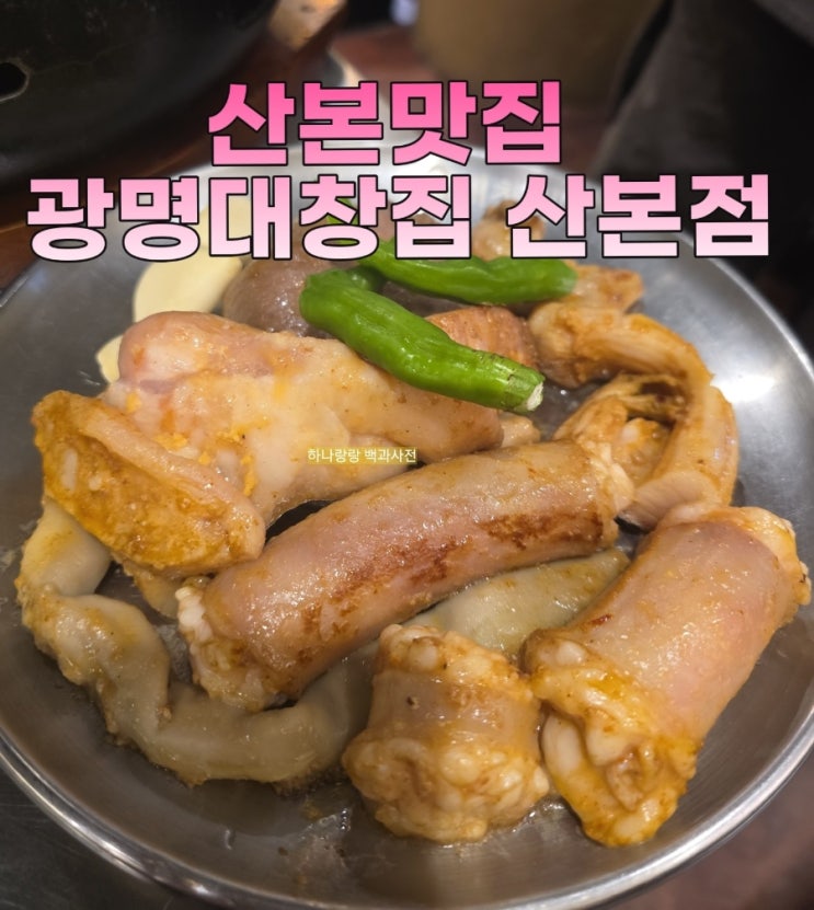  [경기 군포] 갓심비 그릴링 서비스 산본맛집 광명대창집 산본점