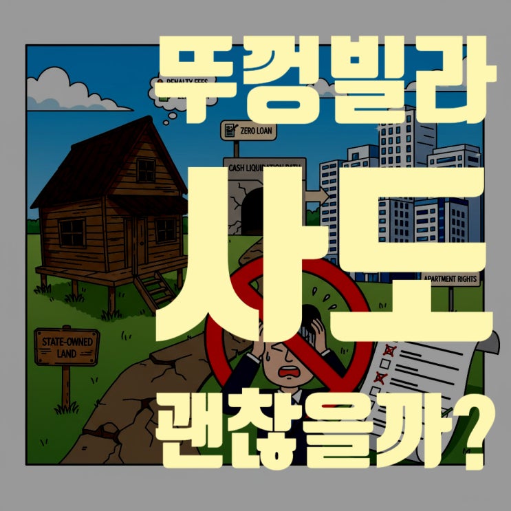  '뚜껑 빌라' 사도 괜찮을까? 2025년 최신 기준, 현금 청산 피하는 5가지 핵심 조건 총정리