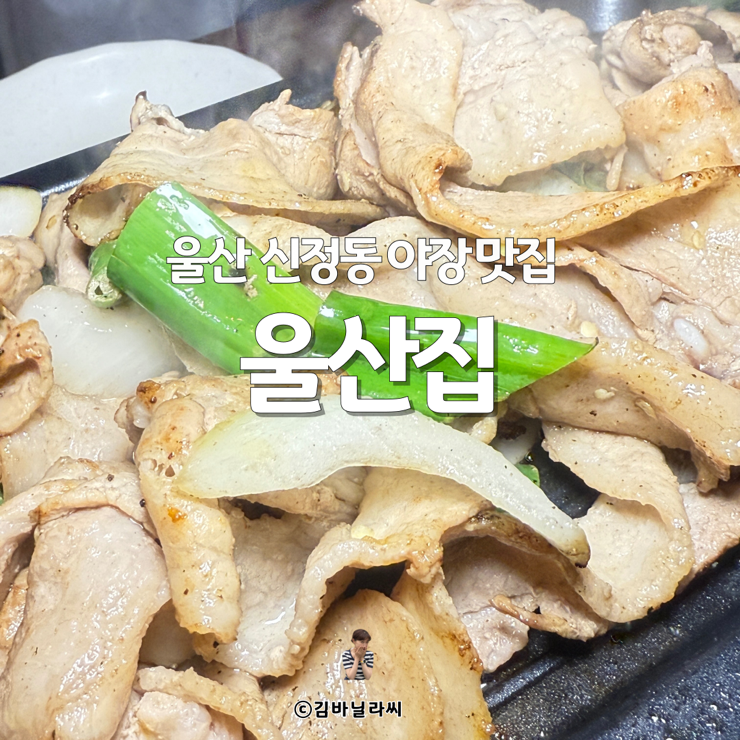  울산 신정동 맛집 울산집 포차 야장 술집