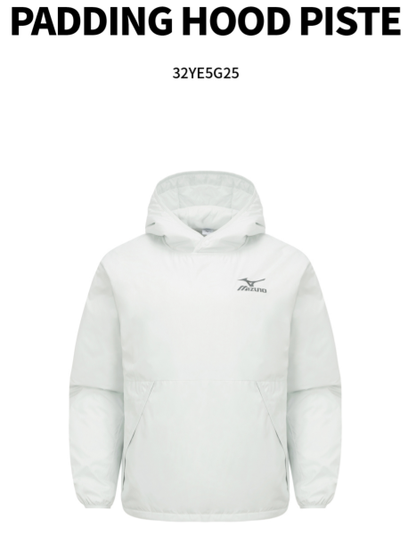 미즈노 패딩 후드 피스테 PADDING HOOD PISTE (32YE5G25)