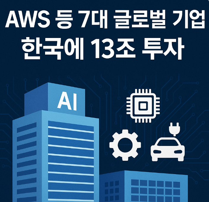 AWS 등 <b>글로벌</b> 7대 기업... 집중…<b>이재명</b> 대통령 “<b>AI</b> 3대... 