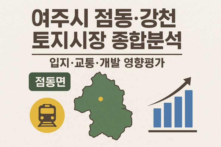  여주시 남부권 토지동향 보고서(점동·강천편): 가치요인과 리스크 분석