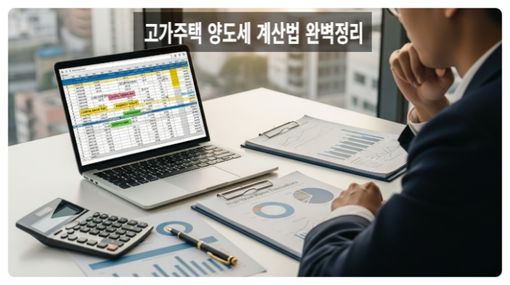  “고가주택 양도세 계산법 완벽정리｜1가구 1주택 비과세 기준부터 절세 핵심까지”