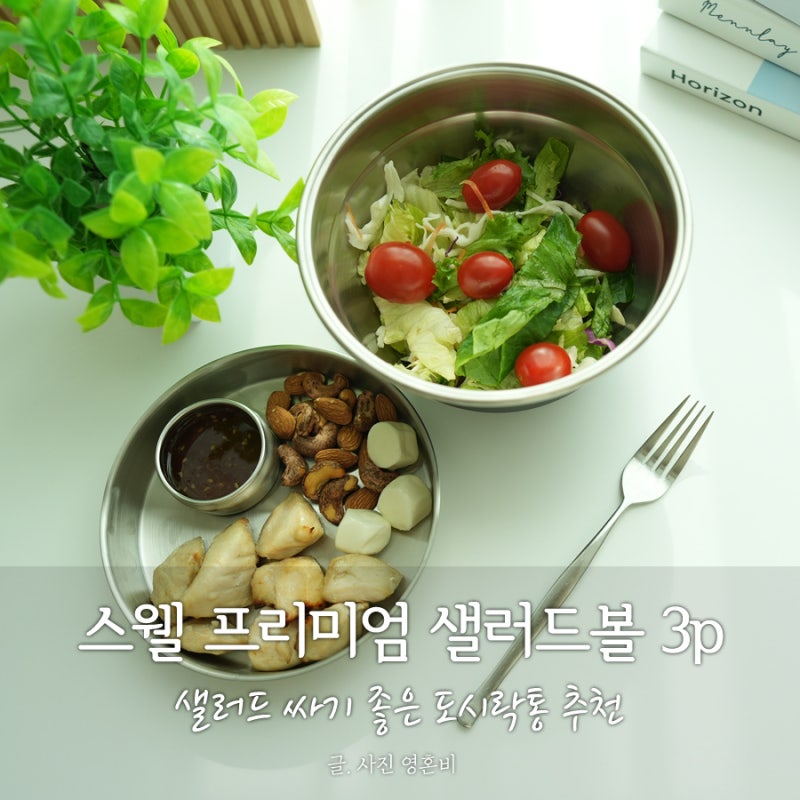 스웰샐러드볼 피크닉 갈 때 샐러드 싸기 좋은 도시락통추천