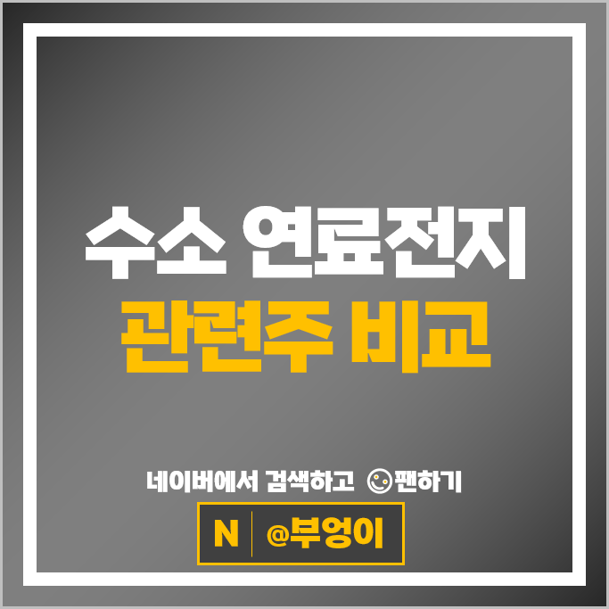 수소 연료전지 관련주 친환경 주식 비에이치아이 두산퓨얼셀 주가