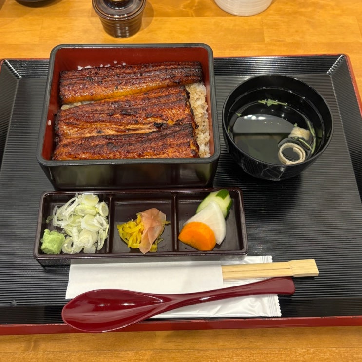  일본 후쿠오카 하카타역 근처 장어덮밥 맛집 추천 ‘우나기노나루세 와타나베도리’ 후기