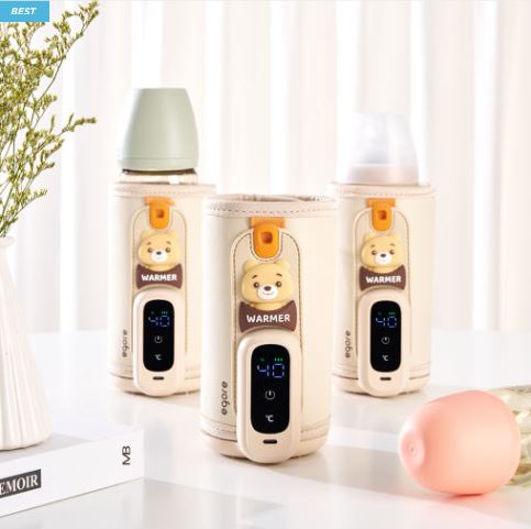  “유모차 밖에서도 걱정 제로 – 에고르 휴대용 보틀워머로 젖병·모유·이유식 ‘따뜻하게’ 챙기세요!”