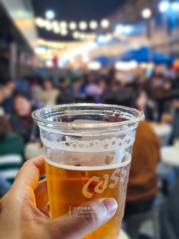  양동통맥축제 2025 첫날 후기 생맥주 천원 먹거리 웨이팅